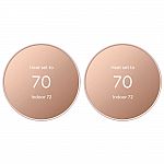 2-pack Google Nest Programmable Smart Wi-Fi Thermostat $169