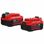 CRAFTSMAN V20 20-Volt Max 2-Pack $79
