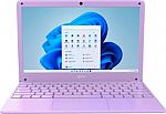 Geo GeoBook 120 12.5" HD Laptop  (N4020 4GB 64GB Purple) $129.99