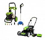 Greenworks Pro 2300 Max PSI Brushless Electric Pressure Washer $166.74 and more