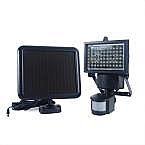LED Black Outdoor Solar Powered Motion Security FloodLight $21 Shipped & More