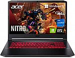 Acer Nitro 5 AN517-54-79L1 17.3" FHD  Gaming Laptop (i7-11800H RTX 3050Ti 16GB 1TB SSD) $894.97