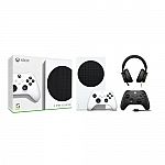 Xbox Series S Console + Extra Black Controller & Cable + Xbox Wired Headset $408