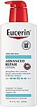 16.9 Oz  Eucerin Advanced Repair Lotion $5.72