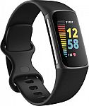 Fitbit Charge 5 Advanced Fitness & Health Tracker with Built-in GPS $129 (save $50)