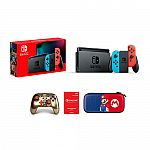 Nintendo Switch Console + PowerA Controller + Travel Case + Nintendo Online 12M $390