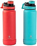2-Pk 32-oz Manna Double Walled Stainless Steel Water Bottles $10 + Free Shipping