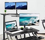 VIVO Compact Electric Stand Up Desk Frame $139.99