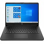 HP 14-fq0050nr 14" HD Touch Laptop (AMD 3020e 4GB 64GB black) $259.99