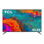 TCL 55" Class 5-Series 4K UHD Dolby Vision HDR QLED Roku Smart TV $398