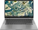 HP 14" 2-In-1 FHD Touchscreen Chromebook (i3-1115G4 8GB 128GB) $448