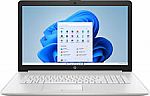 HP 17.3" 17-by4013dx HD+ Laptop (i3-1115G4 8GB 256GB) $349.99