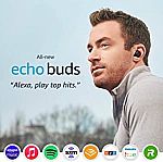Echo Buds (2nd Gen) with active noise cancellation and Alexa $50