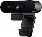 Logitech BRIO 4K Ultra HD Webcam $165 + Get $50 Dell eGift Card