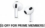 Apple AirPods (3rd Gen) MagSafe Charger $165 (Prime Members)