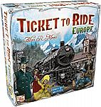 Ticket to Ride Europe Board Game $18.49