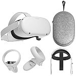 Oculus Quest 2 128GB bundle (Quest 2, Elite Strap, Battery, Case) + $50 Gift Card $379