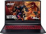 Acer Nitro 5 AN515 15.6" FHD 144Hz Gaming Laptop (i5-11400H GTX 1650 8GB 256GB) $630 and more