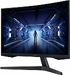 Samsung - Odyssey G5 32" LED Curved WQHD FreeSync Monitor with HDR (HDMI) $249.99