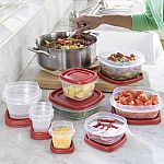 Rubbermaid 50-Piece Easy Find Lids Food Storage Set $9.98