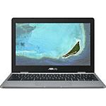 ASUS Chromebook 11.6" HD Laptop (Celeron N3350, 4GB, 32GB, C223NA-DH02) $179.99