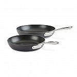 All-Clad Nonstick Hard-Anodized 2-Piece Fry Pan Set $30 + FS