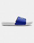 Under Armour Men's Ansa Fix Slide Sandals: Maroon $13, Gray $14