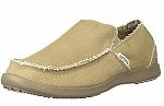 Crocs Men's Santa Cruz Slip-On / Comfort Loafers (Sizes 9, 11, 12) $16 (orig. $55)