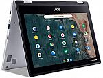 Acer Chromebook Spin 311 11.6" HD Touch Laptop (N4020 4GB 32GB) + Wacom Drawing Tablet $234