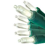 GE StayBright 100-Count 24.7-ft LED Christmas String Lights $5.98