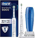 Oral-B Pro 5000 Smartseries Power Rechargeable Electric Toothbrush $50 & More
