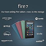Amazon Fire 7 16GB tablet (2 for $60)
