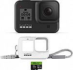 GoPro HERO8 Black + Lanyard + 64GB SD Card $240