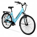 Hyper Bicycles E-Ride Electric Pedal Assist Commuter Bike, 700C Wheels $398