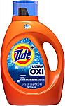 92-Oz Tide Liquid Laundry Detergent $8