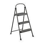 Cosco 3-Step 225-lb Capacity Gray Steel Foldable Step Stool $15
