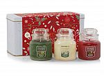 3-Candle 8-Oz Yankee Candle Small Jar Holiday Gift Set $15