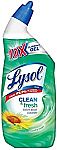 24-oz Lysol Toilet Bowl Cleaner (Clean & Fresh) $1.80