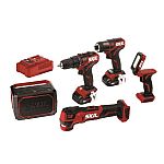 5-Tool SKIL PWR CORE 12 12V Brushless Power Tool Combo Kit w/ 2x Batteries & Charger $99