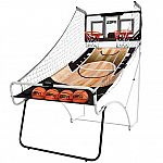 ESPN EZ-FOLD Top Shot 81" 2-Player Arcade Basketball Game $88
