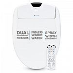 Brondell Swash 1400 Luxury Electric Bidet Seat for Elongated Toilet $450 and more