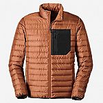 Eddie Bauer Down Jackets: Men's & Women's $45, Kids Vest $20, Jackets $35