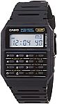 Casio Men's Vintage CA53W-1 Calculator Watch $15.90