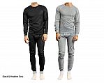 Amazon Prime: Men's 4-Piece Winter Thermal Top & Bottom Sets $18.99