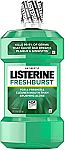 1-L Listerine Freshburst Antiseptic Mouthwash (Spearmint) $3.10