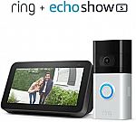 Ring Video Doorbell Pro bundle with Echo Show 5 (2nd Gen) $129.99 and more
