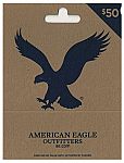 $50 American Eagle Gift Card $40