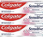 3-Ct 6-oz Colgate Sensitive Maximum Strength Whitening Toothpaste $6.74