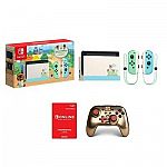 Nintendo Switch Animal Crossing + PowerA Controller + Nintendo Online 12 Month $325