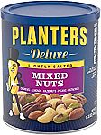 PLANTERS Deluxe Lightly Salted Mixed Nuts, 15.25 oz $6 and more